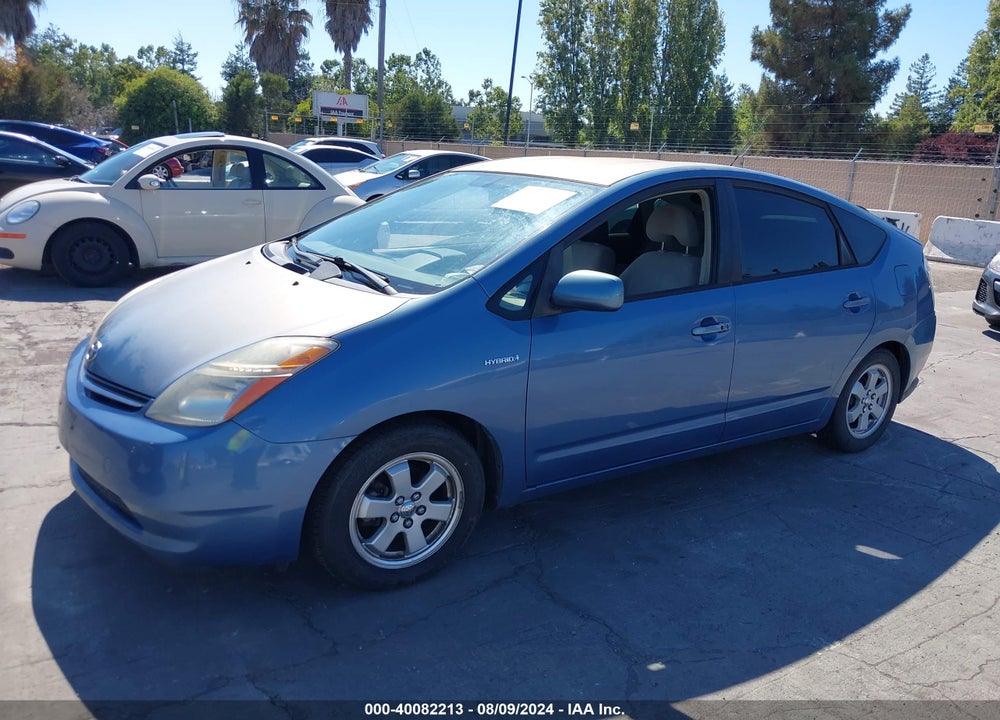 2006 TOYOTA PRIUS VIN: JTDKB20U267060184