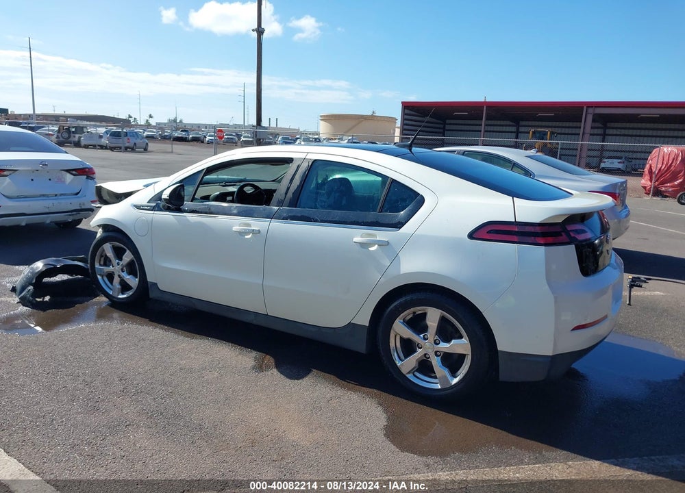 2011 CHEVROLET VOLT VIN: 1G1RD6E41BU102860