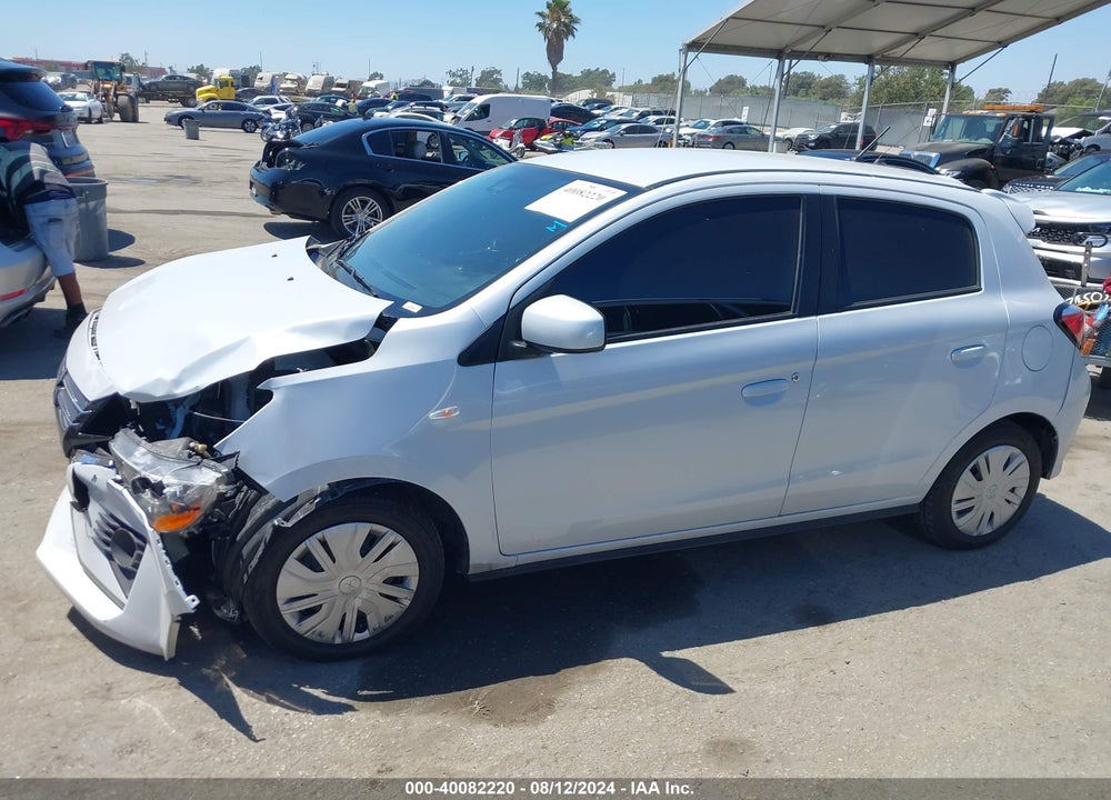 2022 MITSUBISHI MIRAGE VIN: ML32AUHJ5NH009766