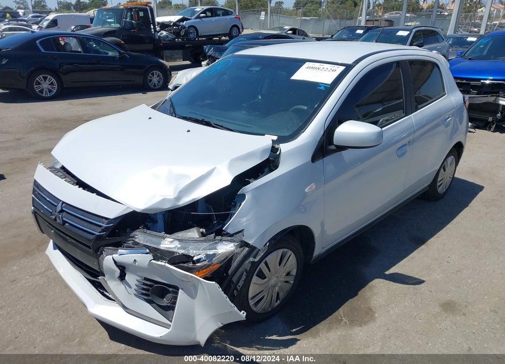 2022 MITSUBISHI MIRAGE VIN: ML32AUHJ5NH009766