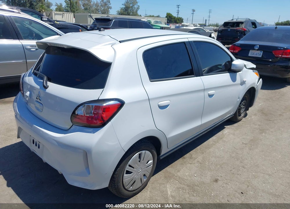 2022 MITSUBISHI MIRAGE VIN: ML32AUHJ5NH009766