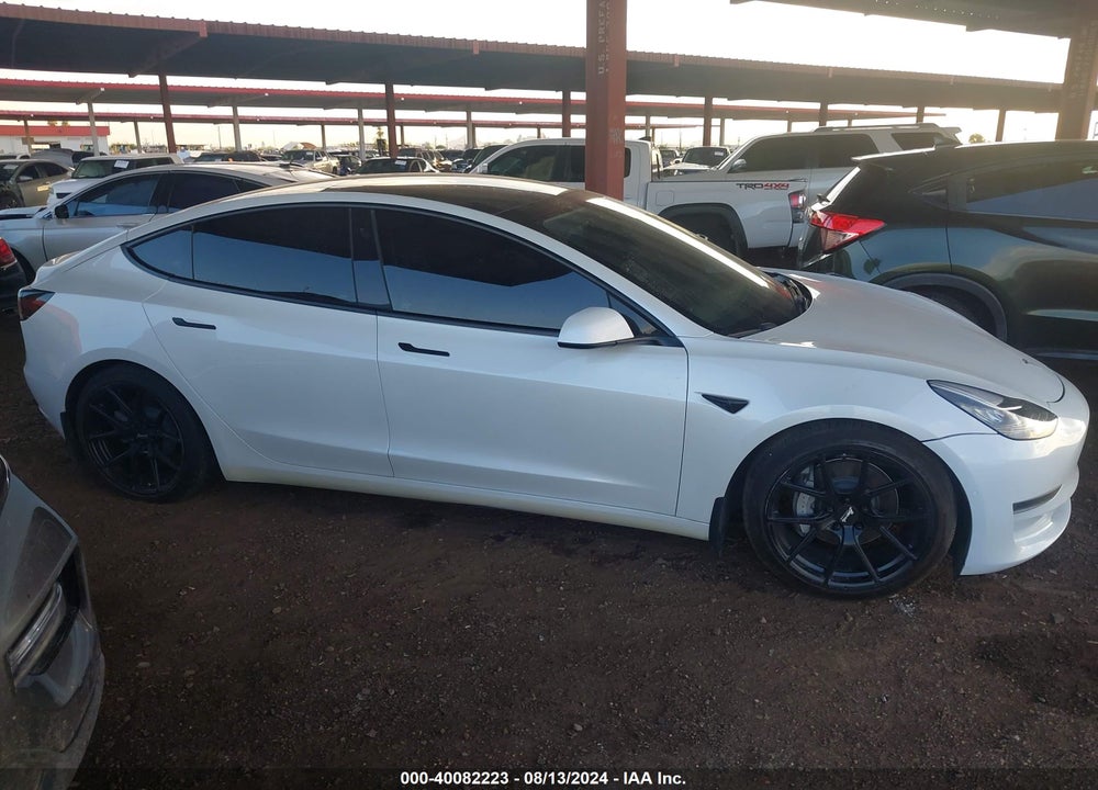2021 TESLA MODEL 3 STANDARD RANGE PLUS REAR-WHEEL DRIVE VIN: 5YJ3E1EA9MF837097