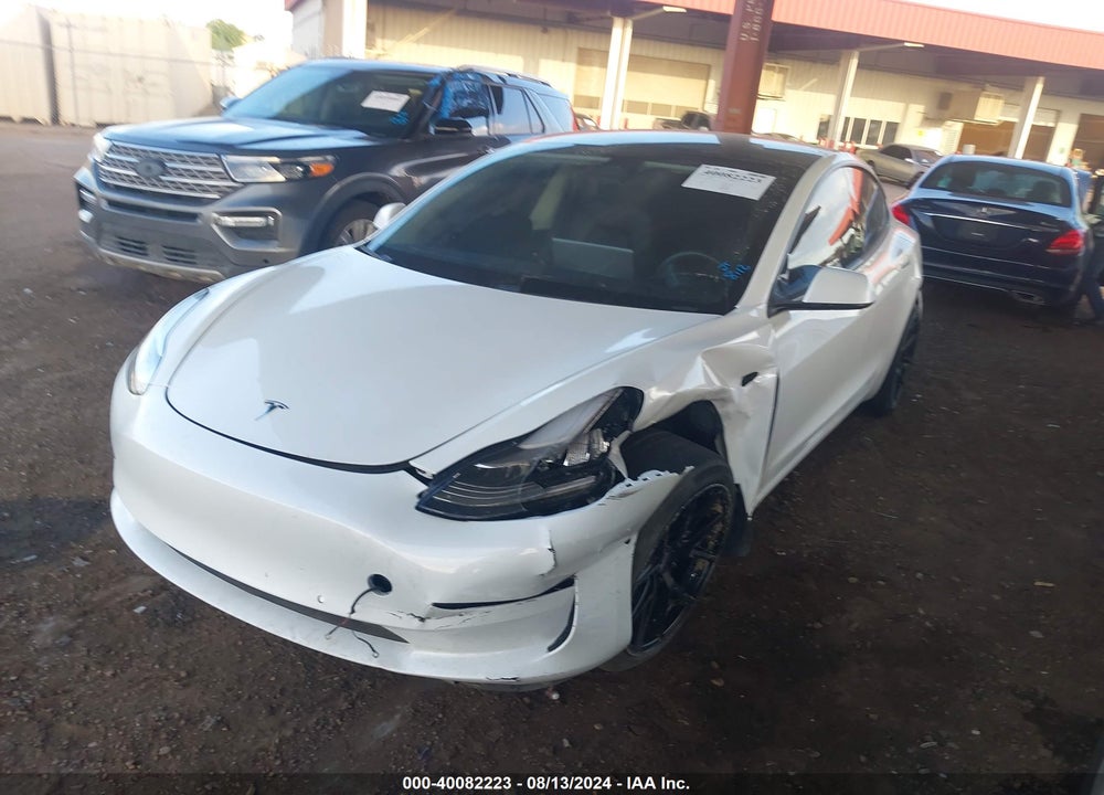 2021 TESLA MODEL 3 STANDARD RANGE PLUS REAR-WHEEL DRIVE VIN: 5YJ3E1EA9MF837097