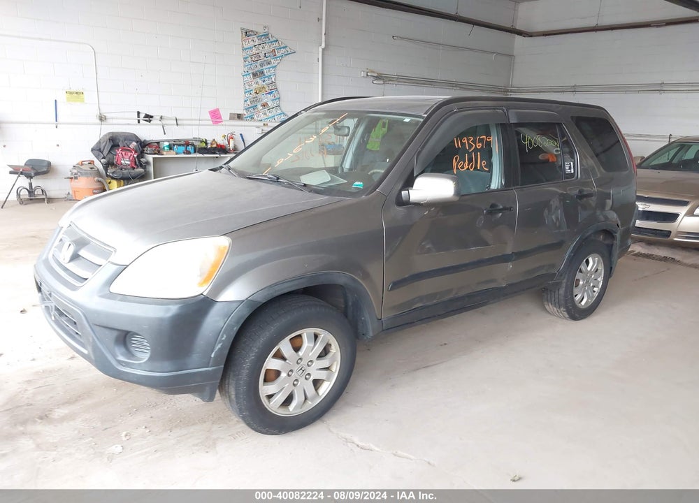 2006 HONDA CR-V EX VIN: JHLRD78806C026381