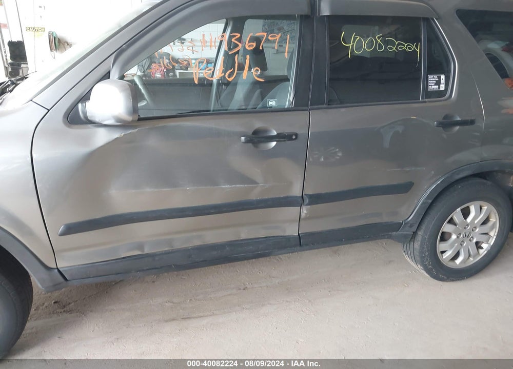 2006 HONDA CR-V EX VIN: JHLRD78806C026381