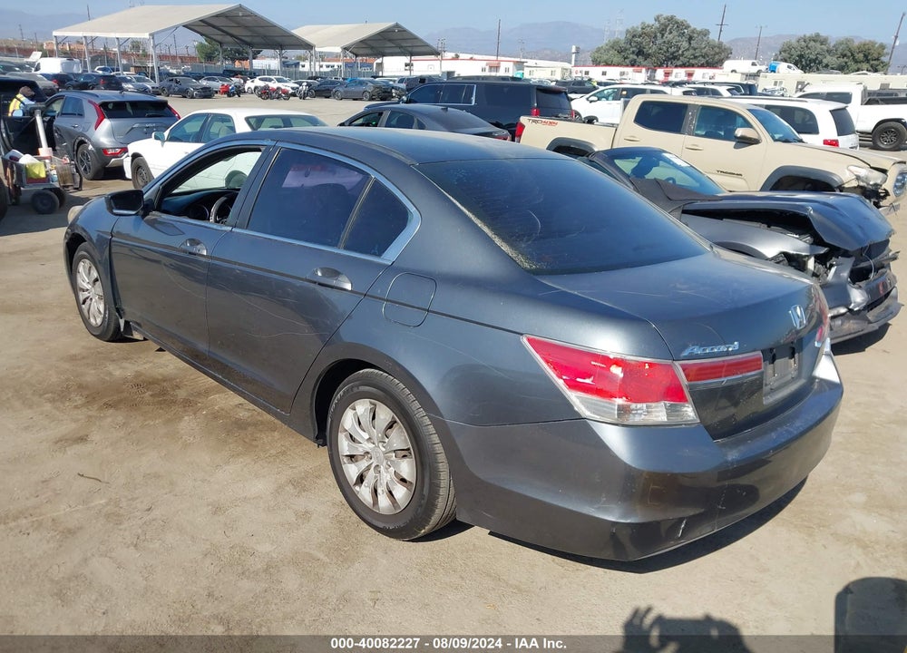 2012 HONDA ACCORD 2.4 LX VIN: 1HGCP2F36CA127342