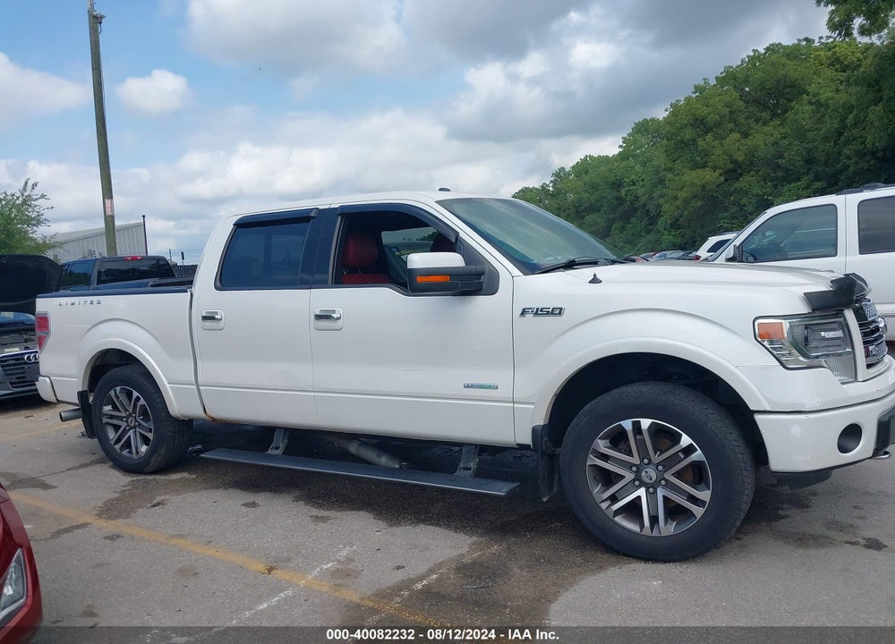 2013 FORD F-150 LIMITED VIN: 1FTFW1ET8DFB75472