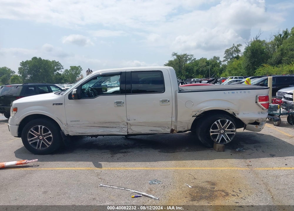 2013 FORD F-150 LIMITED VIN: 1FTFW1ET8DFB75472