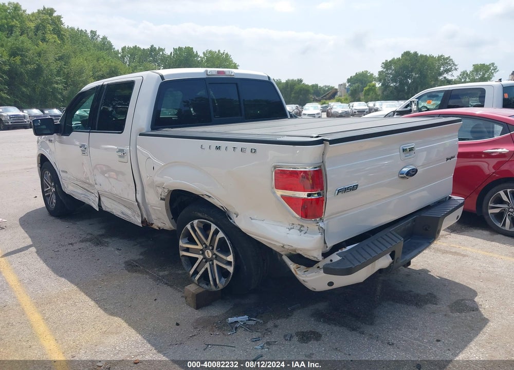 2013 FORD F-150 LIMITED VIN: 1FTFW1ET8DFB75472
