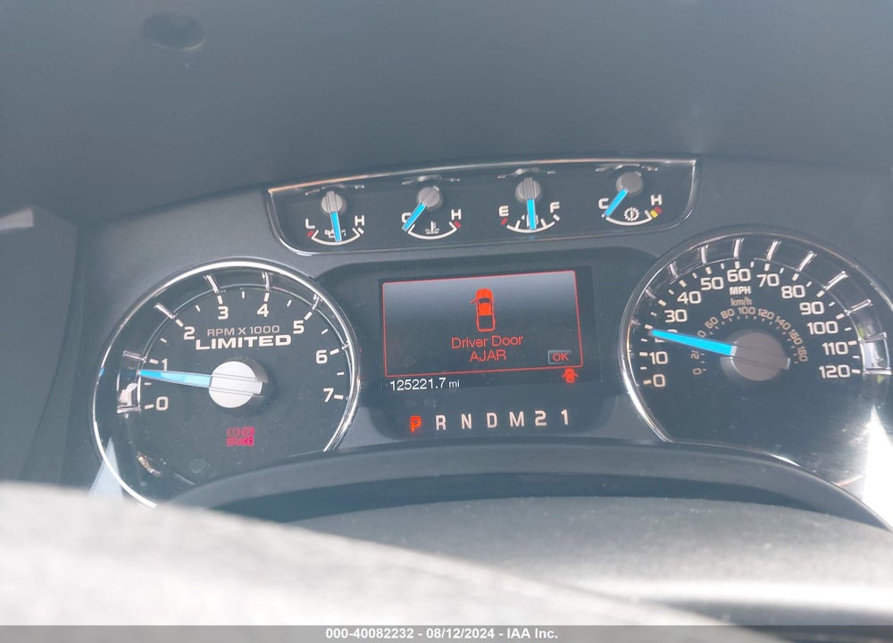 2013 FORD F-150 LIMITED VIN: 1FTFW1ET8DFB75472
