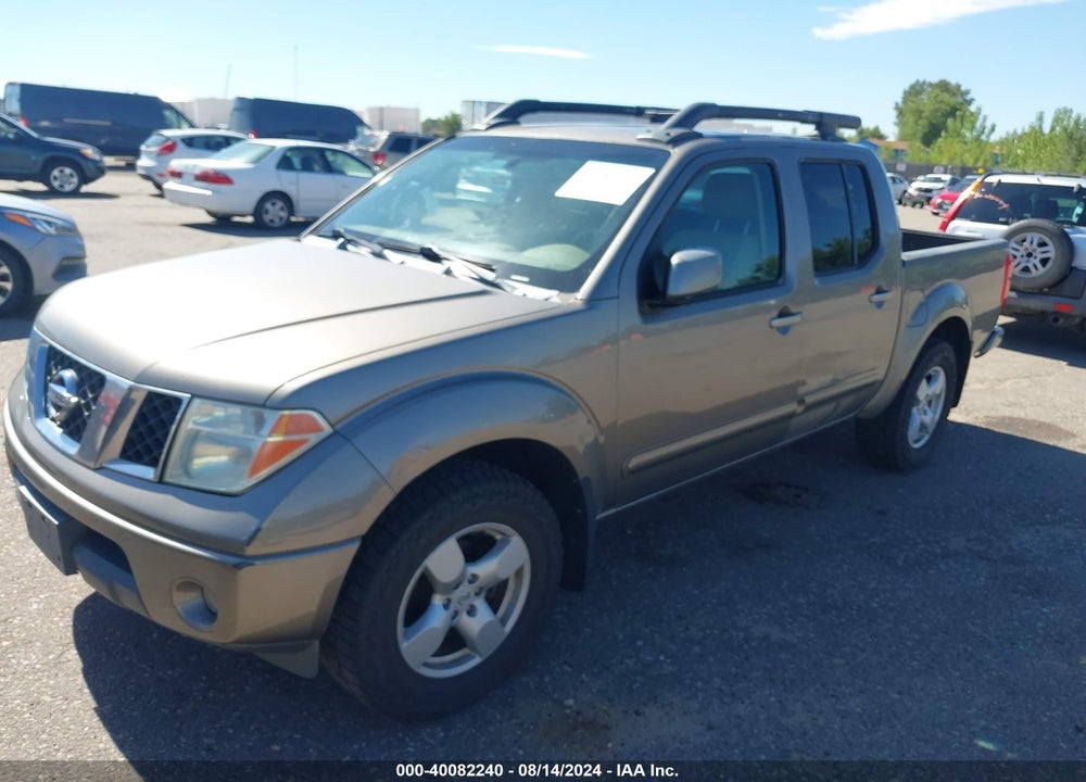2005 NISSAN FRONTIER LE VIN: 1N6AD07W65C430444