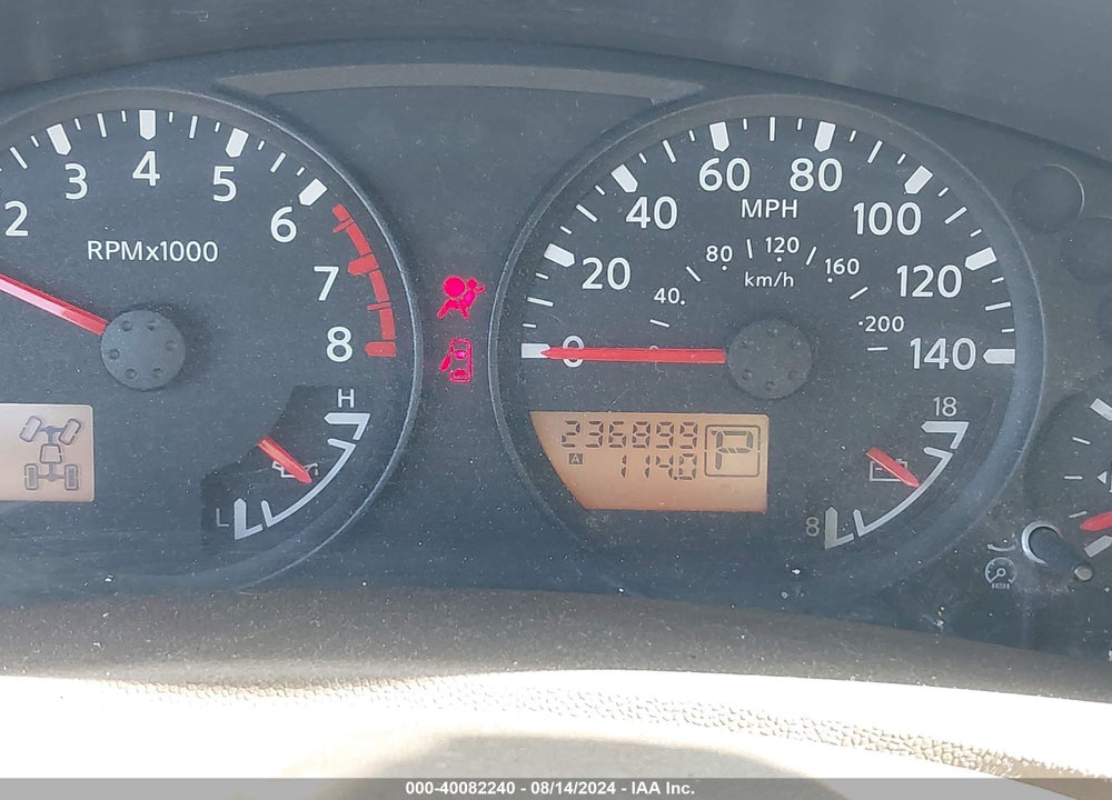 2005 NISSAN FRONTIER LE VIN: 1N6AD07W65C430444