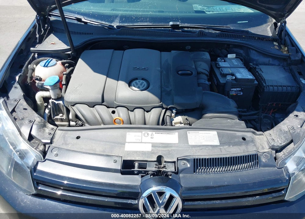 2013 VOLKSWAGEN GOLF 2.5L 2-DOOR VIN: WVWAB7AJ6DW094340