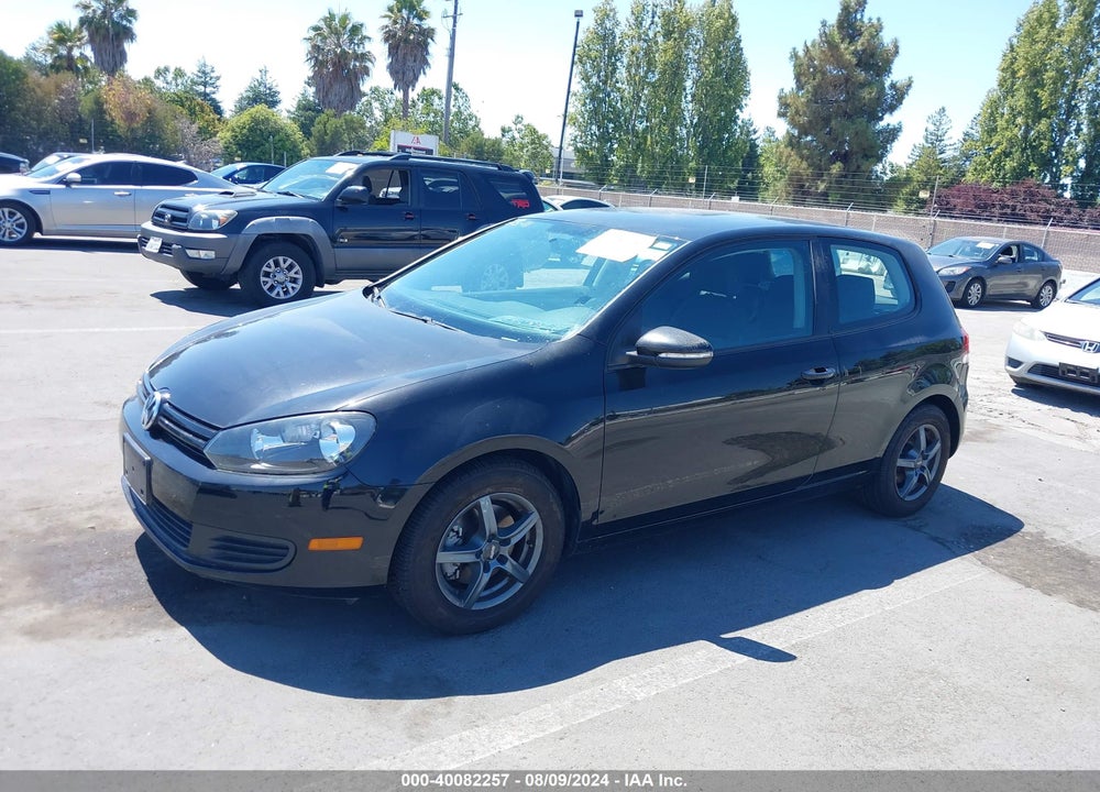 2013 VOLKSWAGEN GOLF 2.5L 2-DOOR VIN: WVWAB7AJ6DW094340