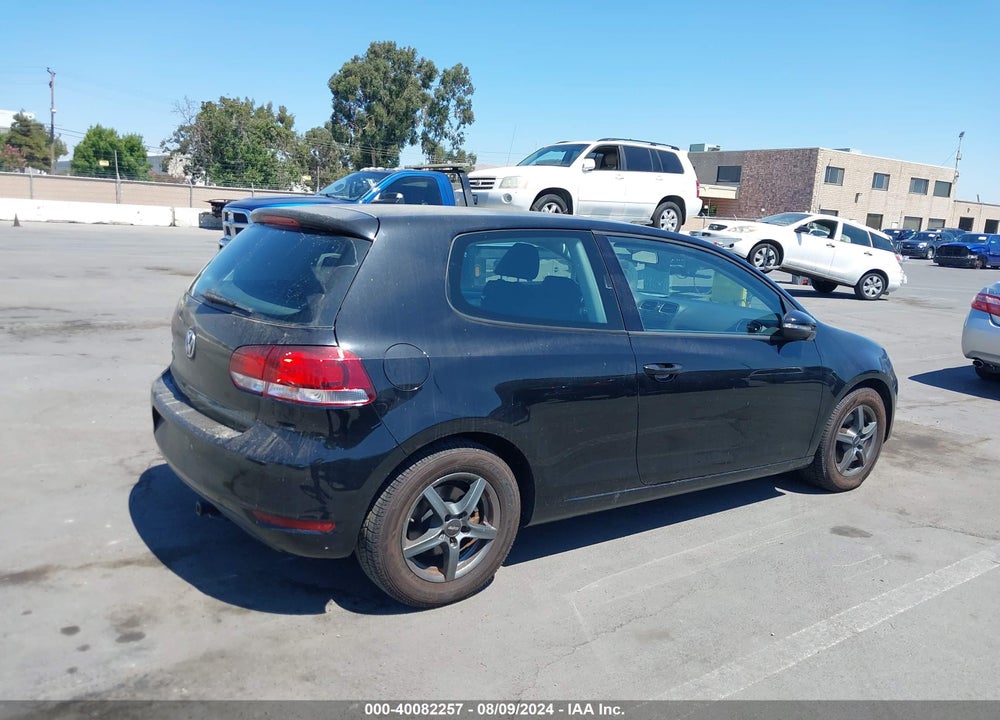 2013 VOLKSWAGEN GOLF 2.5L 2-DOOR VIN: WVWAB7AJ6DW094340