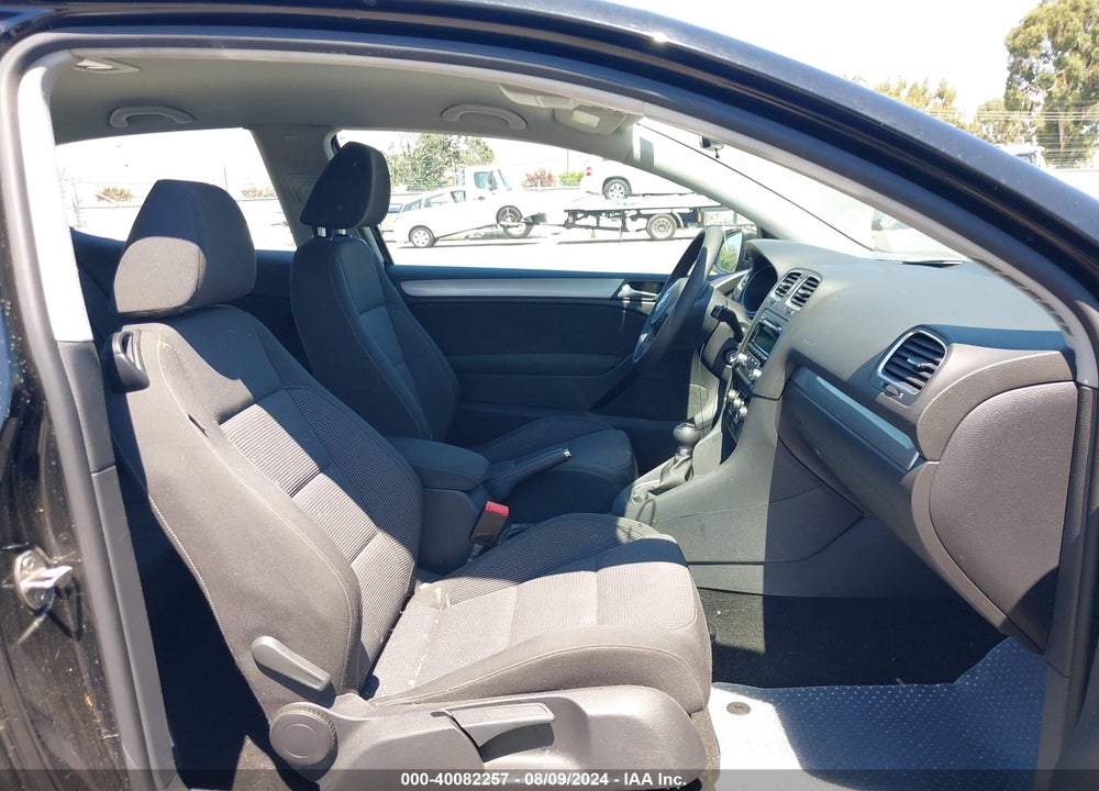 2013 VOLKSWAGEN GOLF 2.5L 2-DOOR VIN: WVWAB7AJ6DW094340