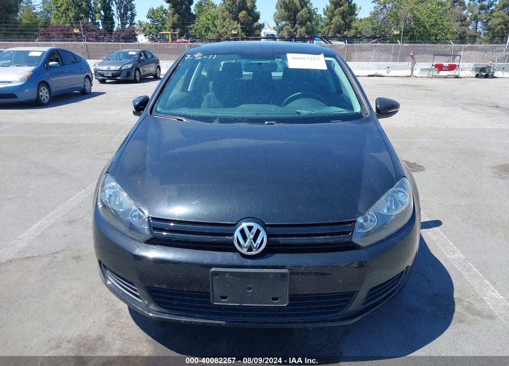 2013 VOLKSWAGEN GOLF 2.5L 2-DOOR VIN: WVWAB7AJ6DW094340
