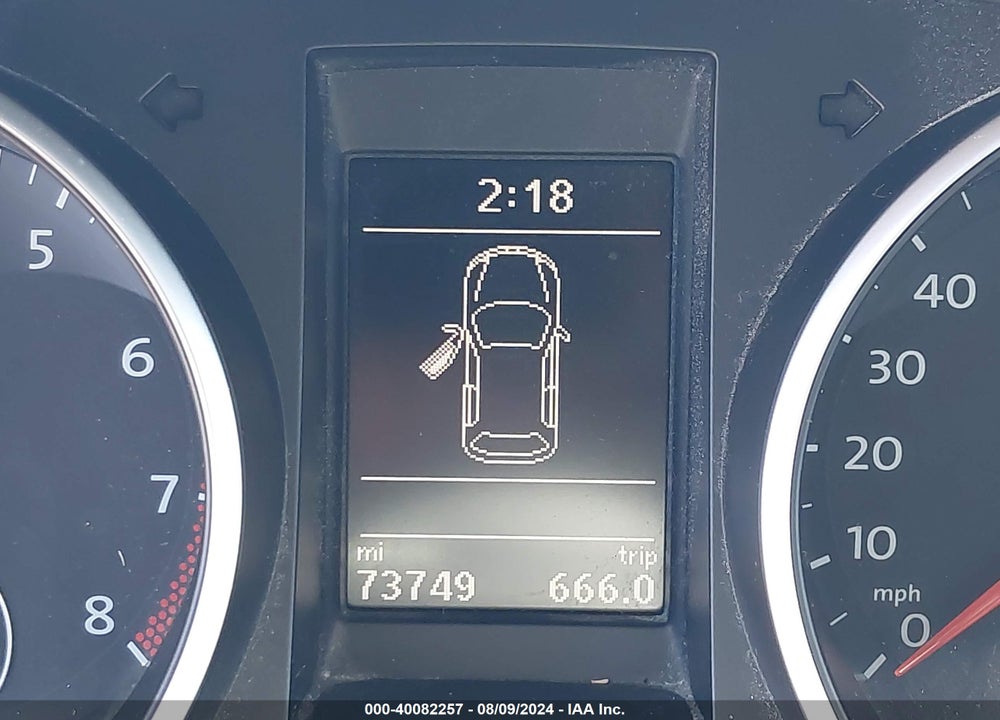 2013 VOLKSWAGEN GOLF 2.5L 2-DOOR VIN: WVWAB7AJ6DW094340