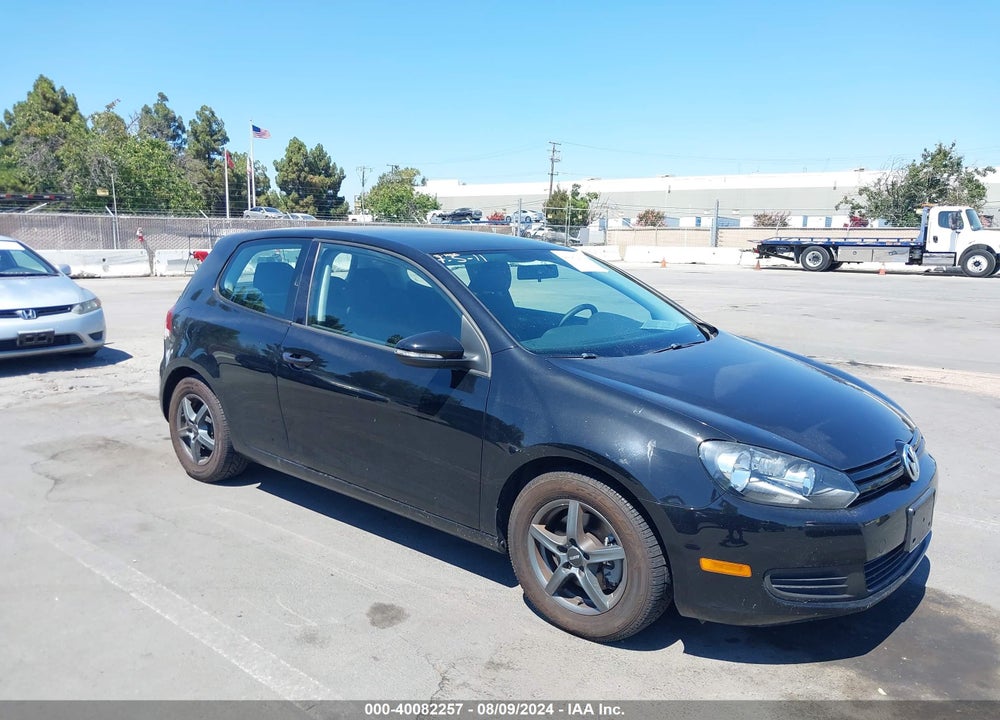 2013 VOLKSWAGEN GOLF 2.5L 2-DOOR VIN: WVWAB7AJ6DW094340