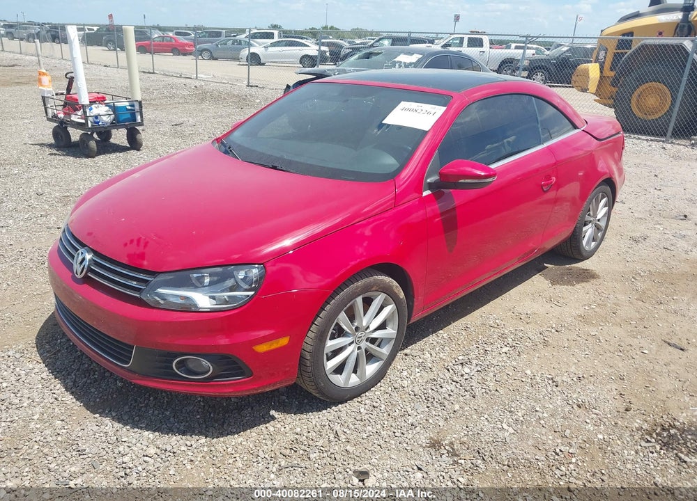 2012 VOLKSWAGEN EOS KOMFORT VIN: WVWBW7AH7CV002923
