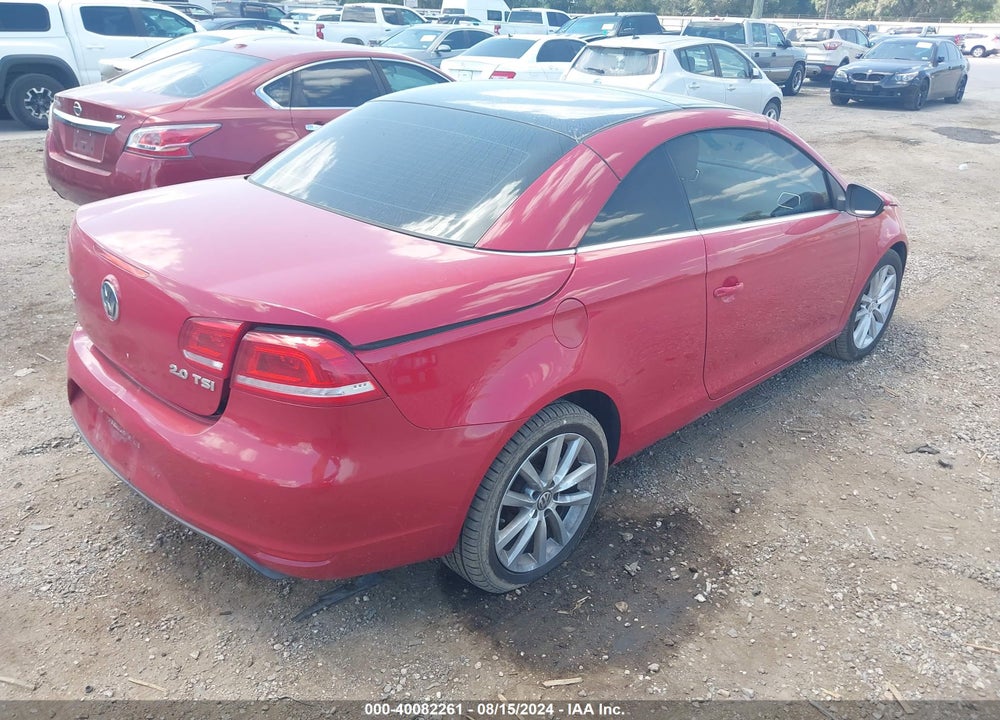 2012 VOLKSWAGEN EOS KOMFORT VIN: WVWBW7AH7CV002923