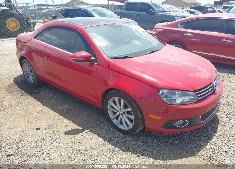 2012 VOLKSWAGEN EOS KOMFORT VIN: WVWBW7AH7CV002923