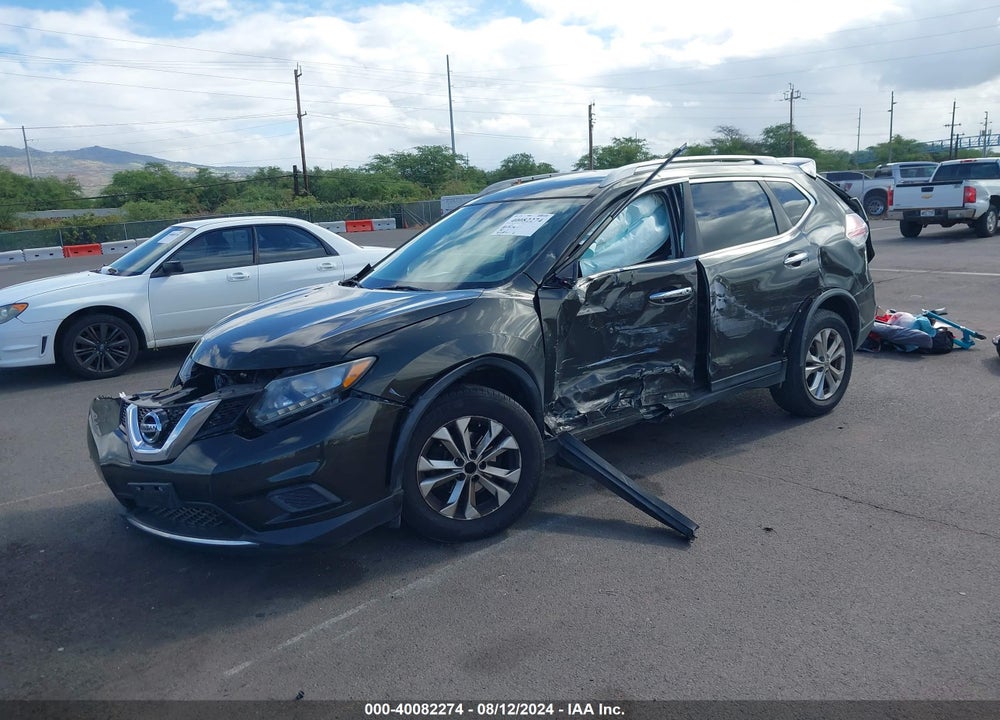 2015 NISSAN ROGUE SV VIN: 5N1AT2MTXFC898105