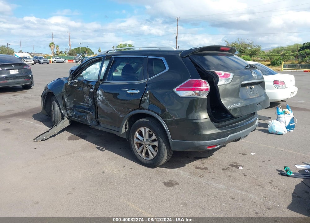 2015 NISSAN ROGUE SV VIN: 5N1AT2MTXFC898105