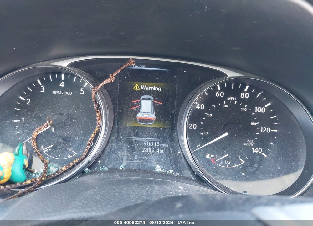 2015 NISSAN ROGUE SV VIN: 5N1AT2MTXFC898105