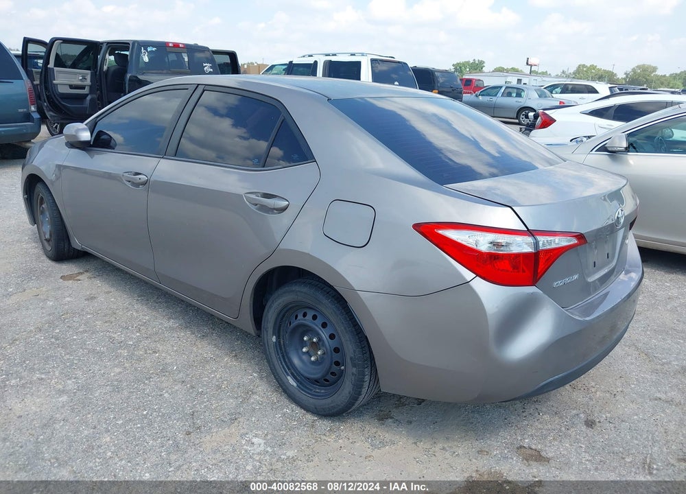 2014 TOYOTA COROLLA LE VIN: 5YFBURHE2EP102866