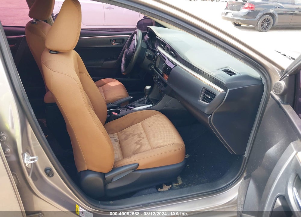 2014 TOYOTA COROLLA LE VIN: 5YFBURHE2EP102866
