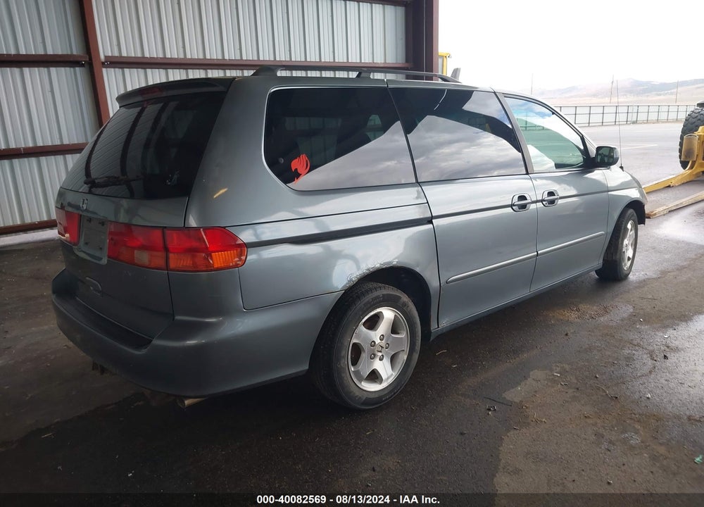 2000 HONDA ODYSSEY EX VIN: 2HKRL1863YH599777