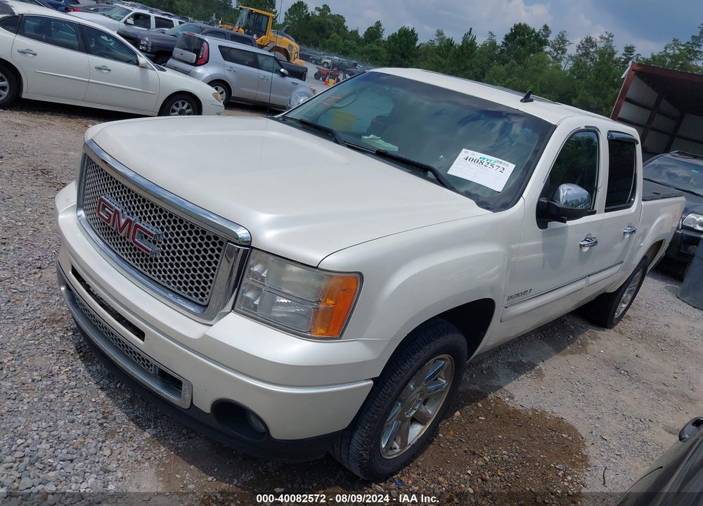 2010 GMC SIERRA 1500 DENALI VIN: 3GTRCXE21AG245212