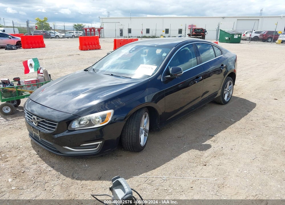2015 VOLVO S60 T5 PREMIER VIN: YV1612TB7F2308323