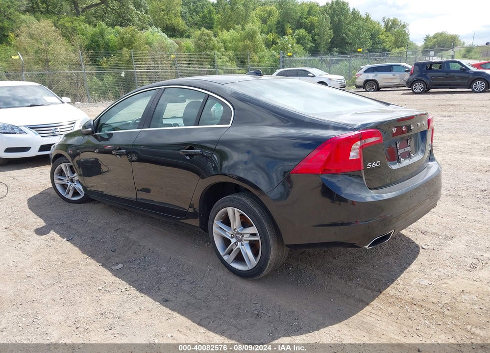 2015 VOLVO S60 T5 PREMIER VIN: YV1612TB7F2308323