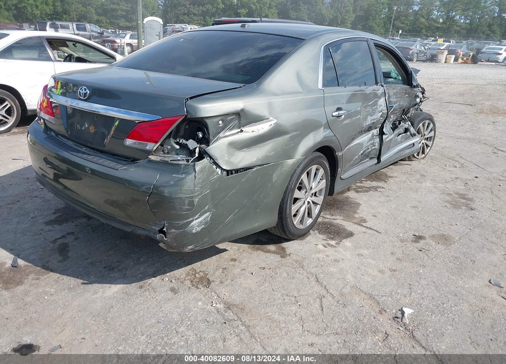 2011 TOYOTA AVALON VIN: 4T1BK3DB7BU438084
