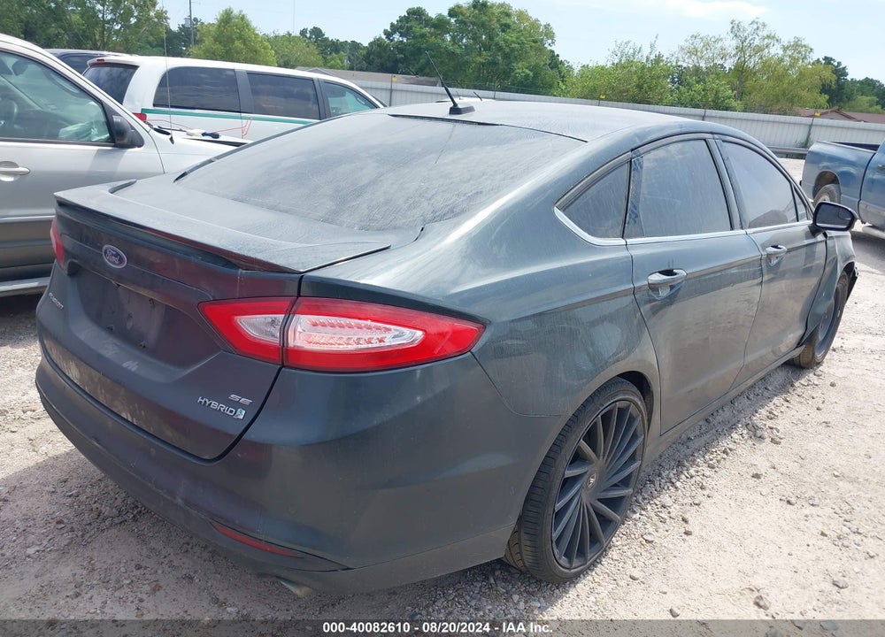 2015 FORD FUSION HYBRID SE VIN: 3FA6P0LU4FR185818