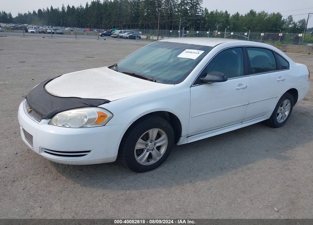 2013 CHEVROLET IMPALA LS VIN: 2G1WF5E37D1234728
