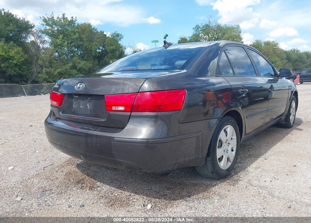 2010 HYUNDAI SONATA GLS VIN: 5NPET4ACXAH629685