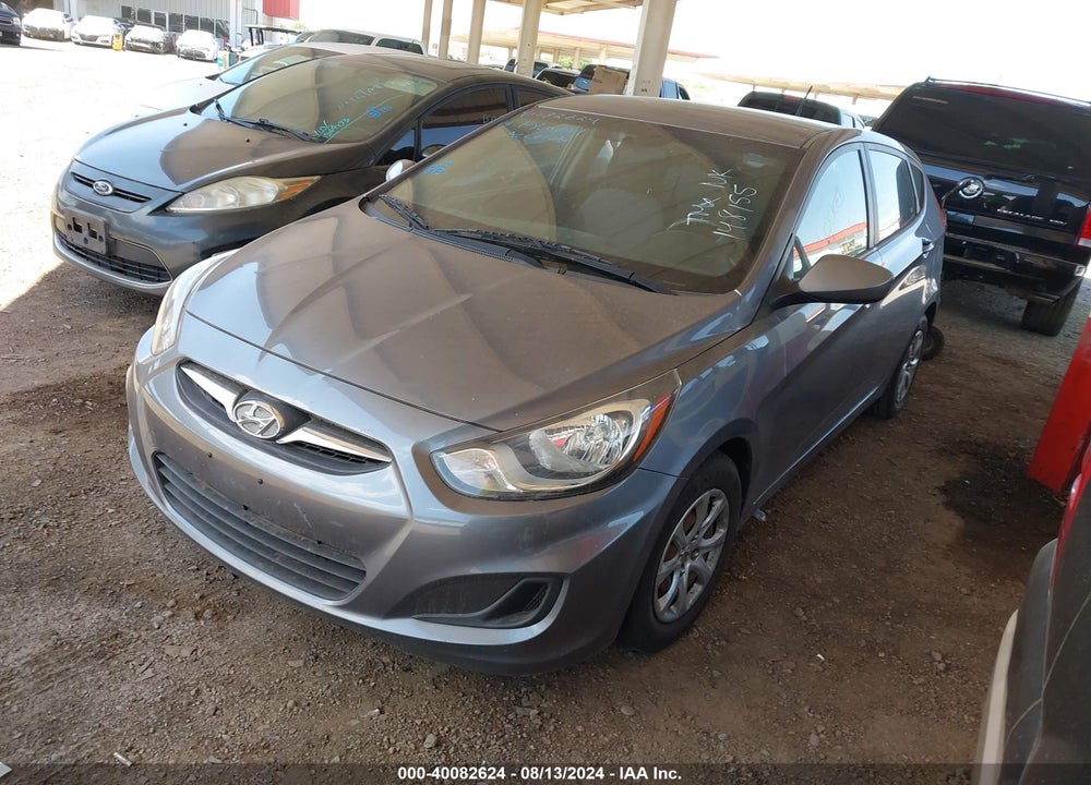 2014 HYUNDAI ACCENT GS VIN: KMHCT5AE0EU148155