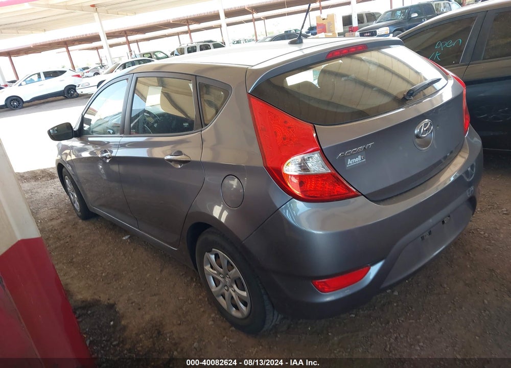 2014 HYUNDAI ACCENT GS VIN: KMHCT5AE0EU148155