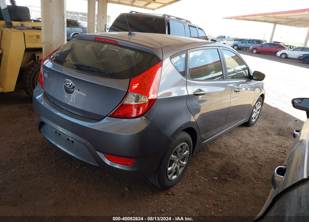2014 HYUNDAI ACCENT GS VIN: KMHCT5AE0EU148155
