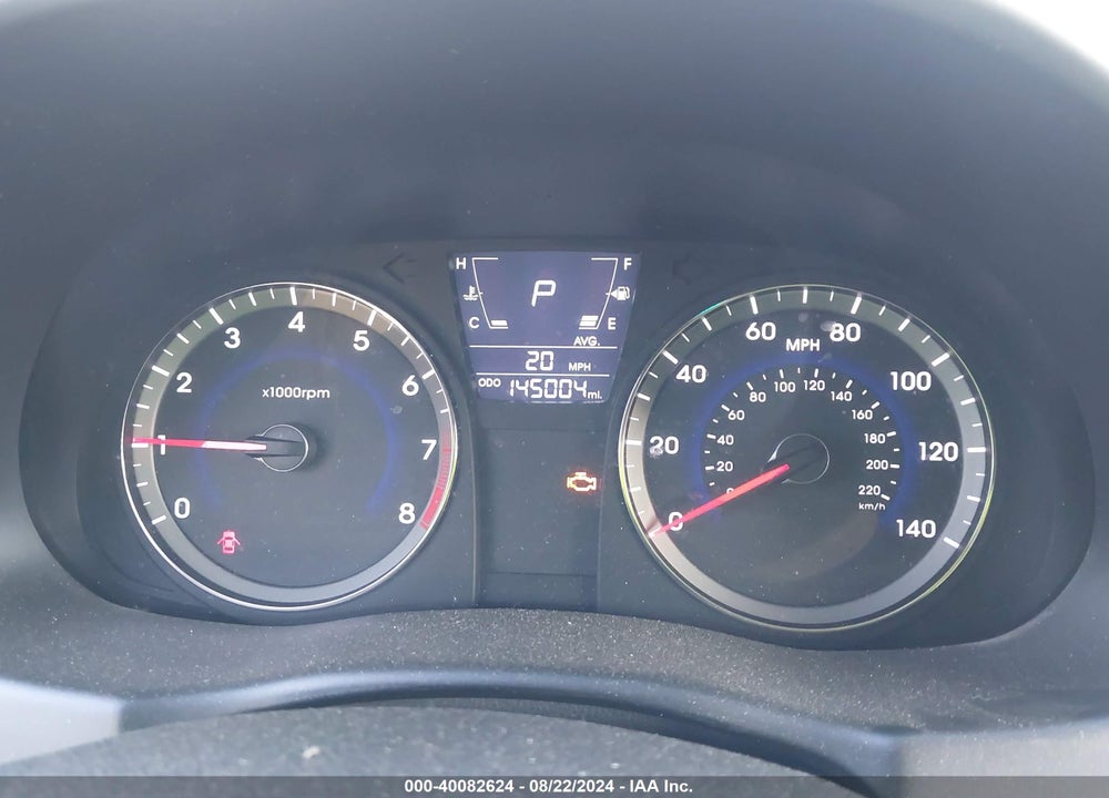 2014 HYUNDAI ACCENT GS VIN: KMHCT5AE0EU148155