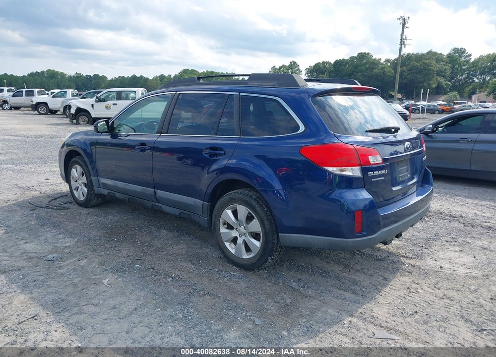 2010 SUBARU OUTBACK 2.5I LIMITED VIN: 4S4BRCKC9A3349192