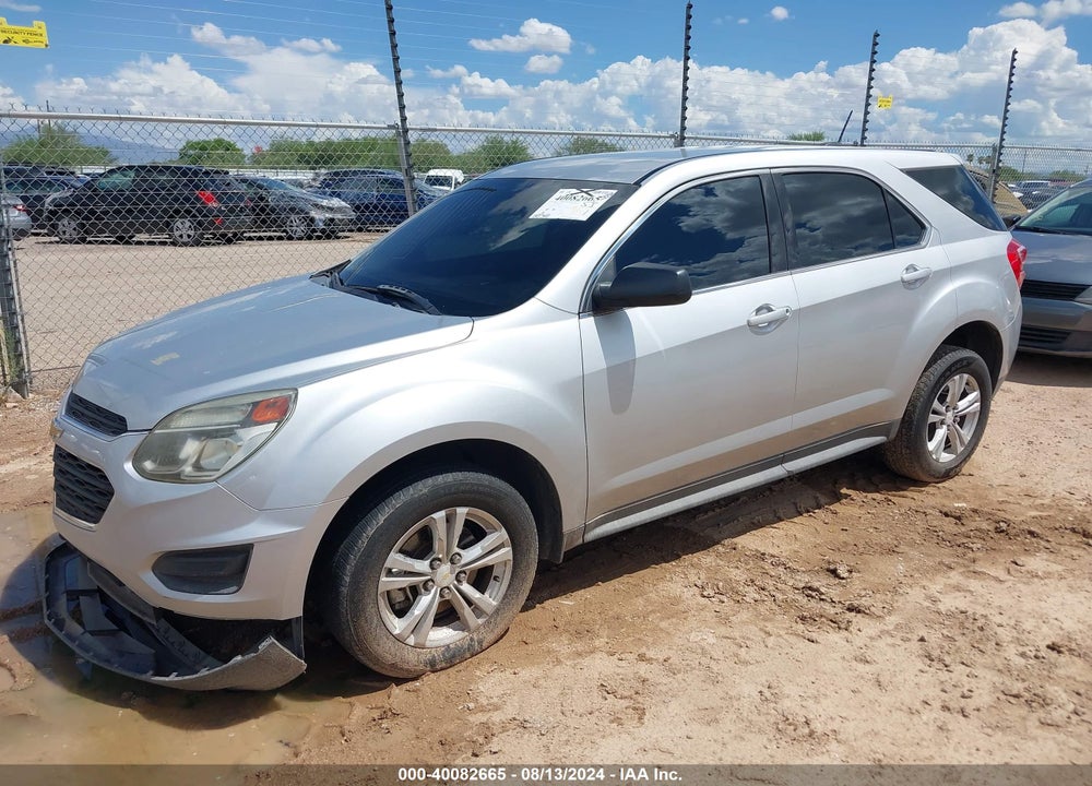 2016 CHEVROLET EQUINOX LS VIN: 2GNALBEK8G1132043