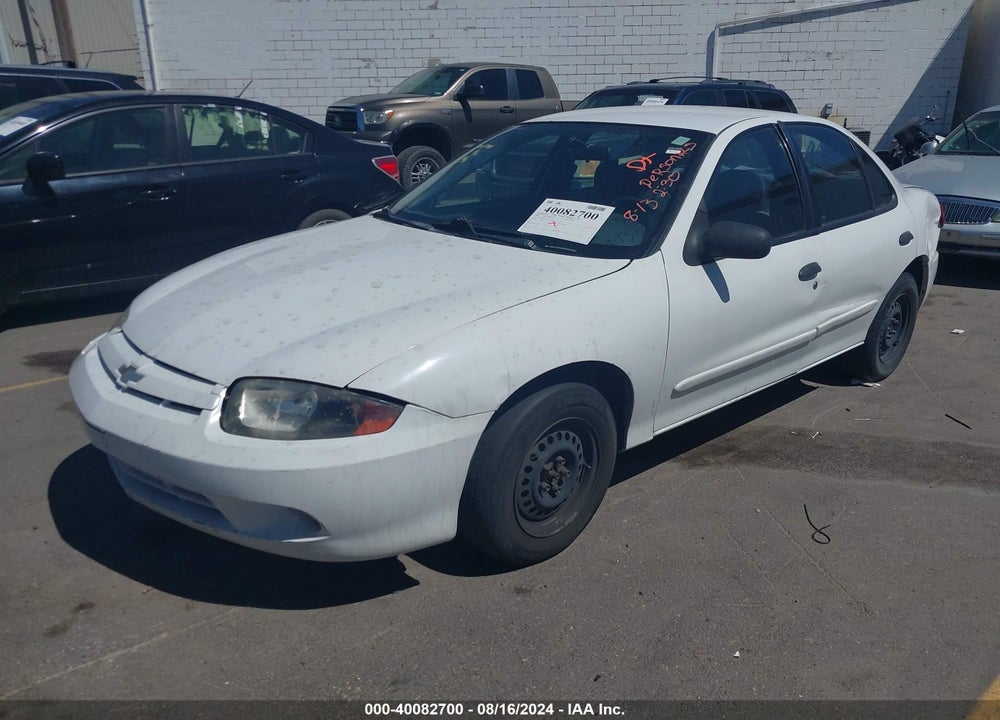 2003 CHEVROLET CAVALIER VIN: 1G1JC52F237339163