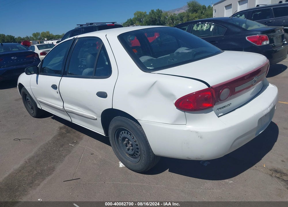 2003 CHEVROLET CAVALIER VIN: 1G1JC52F237339163