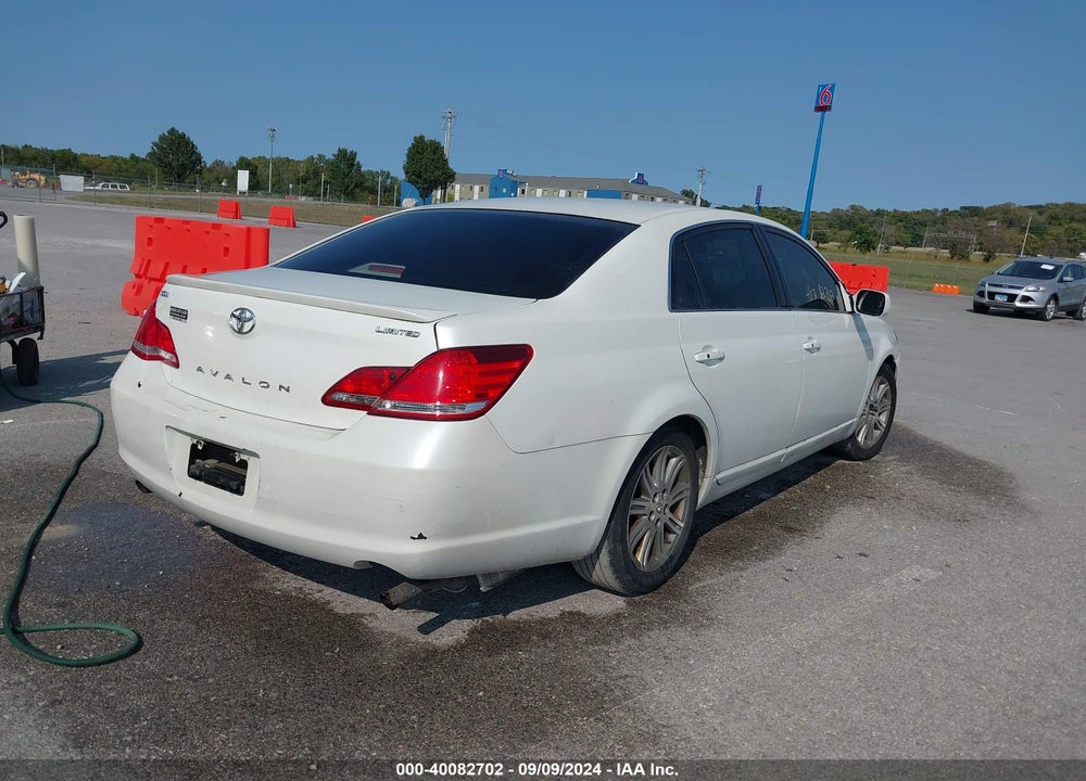 2006 TOYOTA AVALON LIMITED VIN: 4T1BK36B76U152612