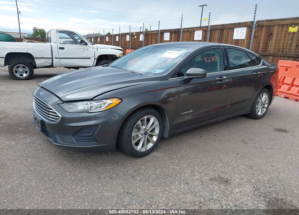 2019 FORD FUSION HYBRID SE VIN: 3FA6P0LU4KR235093