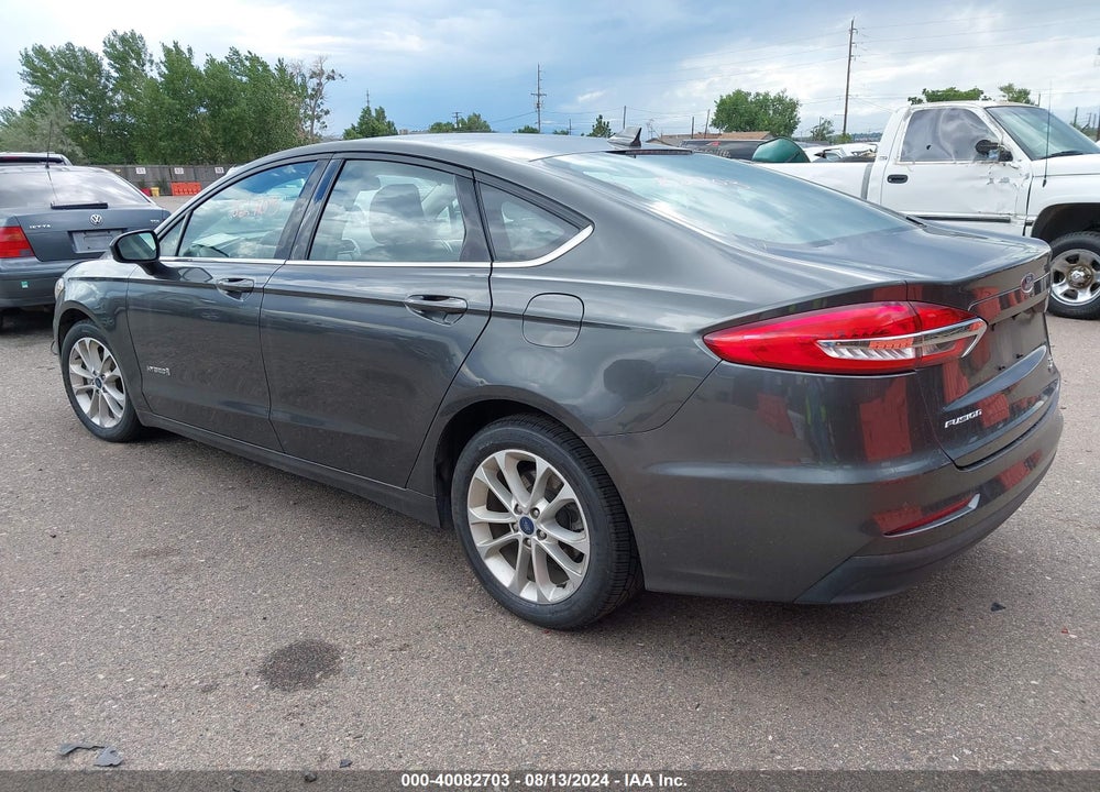 2019 FORD FUSION HYBRID SE VIN: 3FA6P0LU4KR235093
